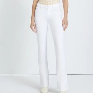 7 For All Mankind White Denim Jeans